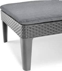 Allibert Jaipur Ligbed - 58x187,5x29 Cm - Grafiet 33 Allibert Jaipur Ligbed - 58x187,5x29 Cm - Grafiet -Tuinmeubilair 1042x1200