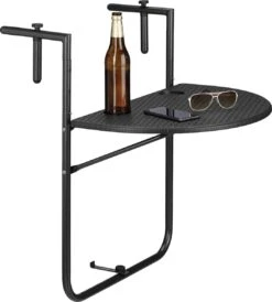 Relaxdays Balkontafel Inklapbaar, Balkon Tafel Rotan, Hangtafel Reling - Zwart 26 Relaxdays Balkontafel Inklapbaar, Balkon Tafel Rotan, Hangtafel Reling - Zwart -Tuinmeubilair 1080x1200 1