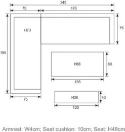 Blakes Lounge Diningset - 4 Delig - Donker Grijs 41 Blakes Lounge Diningset - 4 Delig - Donker Grijs -Tuinmeubilair 1132x1200 3