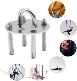 IBright Hangstoel Bevestigingsset - Schommelstoel Ophangsysteem - RVS - Bokszak - Plafondhaak - Plafond Ophanghaak 11 IBright Hangstoel Bevestigingsset - Schommelstoel Ophangsysteem - RVS - Bokszak - Plafondhaak - Plafond Ophanghaak -Tuinmeubilair 1138x1200