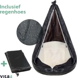 Vita5 Macramé Hangstoel - Voor Binnen En Buiten - Zonder Standaard - Incl. Kussen, Boekenvak En Beschermhoes - Tot 150kg - Beige 23 Vita5 Macramé Hangstoel - Voor Binnen En Buiten - Zonder Standaard - Incl. Kussen, Boekenvak En Beschermhoes - Tot 150kg - Beige -Tuinmeubilair 1171x1200 1