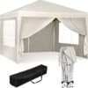Waterdichte Partytent 3x3 Meter Opvouwbaar Met Zijwanden- Paviljoen Met Zijpanelen - Easy Up - Pop-up Tent Met Haringen, Touw En Anti Slip Poten 1 Waterdichte Partytent 3x3 Meter Opvouwbaar Met Zijwanden- Paviljoen Met Zijpanelen - Easy Up - Pop-up Tent Met Haringen, Touw En Anti Slip Poten -Tuinmeubilair 1183x1200 3