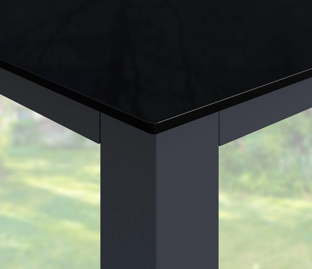 Casaria – Tuintafel – Aluminium – 90x90x75cm –Antraciet 6 Casaria – Tuintafel – Aluminium – 90x90x75cm –Antraciet - Afbeelding 4