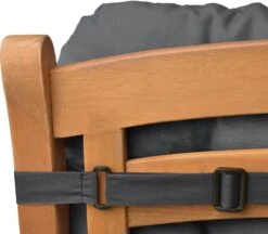 Beautissu Flair NL – Set Van 2 Tuinkussen Lage Rug Antraciet – 100x50 Cm – Zitkussen Matraskussen Voor Tuin Meubelen -Tuinmeubilair 1200x1051 2