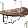 Tectake - Balkontafel Mozaïek Klapbaar - 402774 1 Tectake - Balkontafel Mozaïek Klapbaar - 402774 -Tuinmeubilair 1200x1060 1