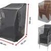Luxe Waterdichte Beschermhoes Voor Tuinstoelen | Tuinmeubelen | Stoelhoezen | Afdekzeil | Klapstoelen | 120 X 70 X 66 Cm 2 Luxe Waterdichte Beschermhoes Voor Tuinstoelen | Tuinmeubelen | Stoelhoezen | Afdekzeil | Klapstoelen | 120 X 70 X 66 Cm -Tuinmeubilair 1200x1078