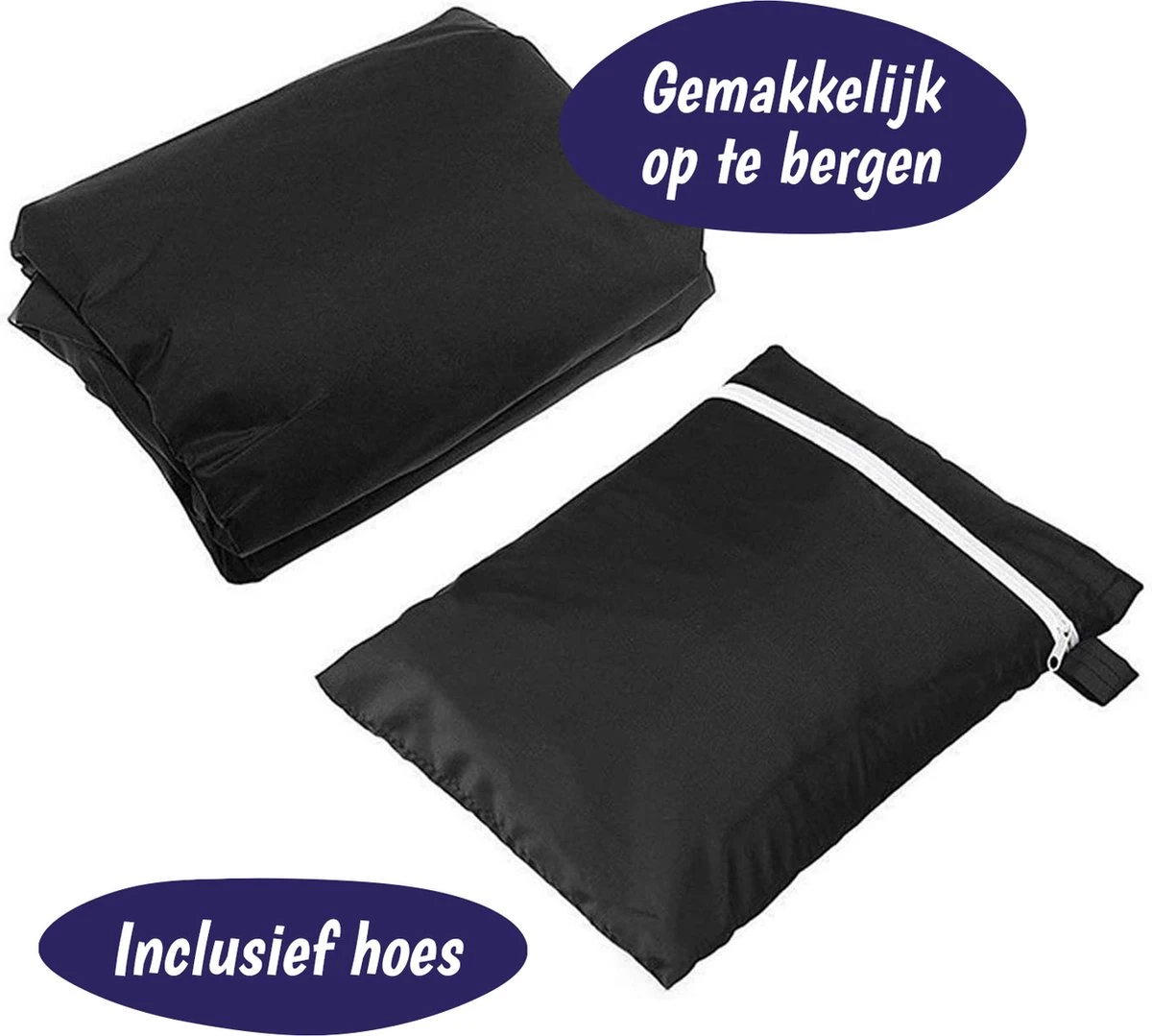Merkloos Parasolhoes Met Rits En Trekkoord – Beschermhoes Voor Zweefparasol & Staande Parasol – Waterdicht Afdekhoes – Hoes Voor Hangparasol – Inclusief Opberghoes – Zwart - 205 Cm 5 Merkloos Parasolhoes Met Rits En Trekkoord – Beschermhoes Voor Zweefparasol & Staande Parasol – Waterdicht Afdekhoes – Hoes Voor Hangparasol – Inclusief Opberghoes – Zwart - 205 Cm - Afbeelding 3