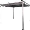 Bestgarden Pergola Met Schaduwdoek Grijs - - 290x290x230 Cm 2 Bestgarden Pergola Met Schaduwdoek Grijs - - 290x290x230 Cm -Tuinmeubilair 1200x1110 1