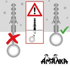 Metalen Ophangset Tot 160kg - Massieve Bevestiging Set Voor Hangstoel Hangmat - Plafond Wand Montage 12 Metalen Ophangset Tot 160kg - Massieve Bevestiging Set Voor Hangstoel Hangmat - Plafond Wand Montage -Tuinmeubilair 1200x1123