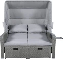 Polyrattan Patio Rieten Meubels Set Voor 2 Personen-Outdoor Rattan Sofa Set Met Intrekbare Luifel-lounge Bank-PE Rotan Loveseat Voor Achtertuin Veranda Tuin Zwembad Balkon-grijs 25 Polyrattan Patio Rieten Meubels Set Voor 2 Personen-Outdoor Rattan Sofa Set Met Intrekbare Luifel-lounge Bank-PE Rotan Loveseat Voor Achtertuin Veranda Tuin Zwembad Balkon-grijs -Tuinmeubilair 1200x1128 1