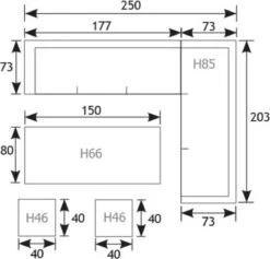 Garden Impressions Blue Bird Dining Loungeset 5-delig - Rechts - Bruin/antraciet 27 Garden Impressions Blue Bird Dining Loungeset 5-delig - Rechts - Bruin/antraciet -Tuinmeubilair 1200x1151