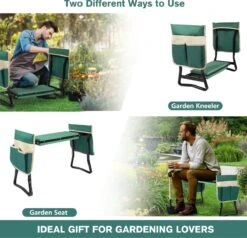 Uten - Kniebankje Tuin - Knie Steun - Tuinkruk Inklapbaar - Kniesteun Tuinieren - Kniekussen - Tot 150 Kg - Groen 25 Uten - Kniebankje Tuin - Knie Steun - Tuinkruk Inklapbaar - Kniesteun Tuinieren - Kniekussen - Tot 150 Kg - Groen -Tuinmeubilair 1200x1158 3