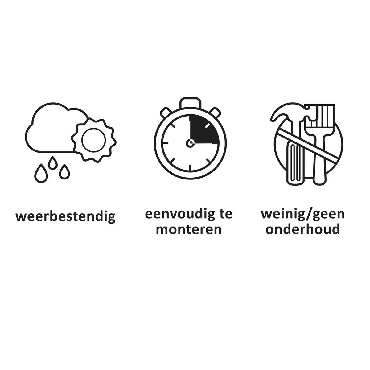 Keter Montero Tuinbank - 3-personen - 150x62,5x89cm – Grafiet 14 Keter Montero Tuinbank - 3-personen - 150x62,5x89cm – Grafiet - Afbeelding 12