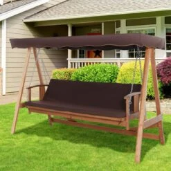 Outsunny Hollywoodschommel Hout Tuinschommel Schommelbank Ligfunctie 3 Personen 84A-185 15 Outsunny Hollywoodschommel Hout Tuinschommel Schommelbank Ligfunctie 3 Personen 84A-185 -Tuinmeubilair 1200x1200 211