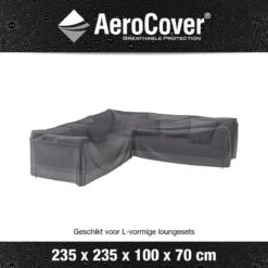 Aerocover Loungesethoes - L-vorm - L 255 X L 255 X B 100 X H 70 Cm 25 Aerocover Loungesethoes - L-vorm - L 255 X L 255 X B 100 X H 70 Cm -Tuinmeubilair 1200x1200 65