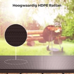 LifeGoods Klaptafel - Inklapbaar - 180 Cm - 6 Tot 8 Personen - Bruin 19 LifeGoods Klaptafel - Inklapbaar - 180 Cm - 6 Tot 8 Personen - Bruin -Tuinmeubilair 1200x1200 663