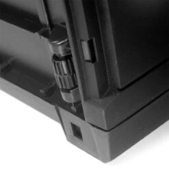 Opbergbox 310L UV-Bestendig Weerbestendig Wielen Tuinbox Rotan-look Antraciet -Tuinmeubilair 1200x1200 698