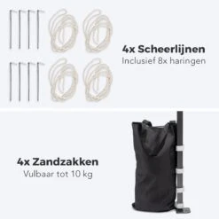 LifeGoods Partytent - 3x3 M - Easy Up - Opvouwbaar - Waterdicht - Draagtas Met Wieltjes - Donkerblauw 14 LifeGoods Partytent - 3x3 M - Easy Up - Opvouwbaar - Waterdicht - Draagtas Met Wieltjes - Donkerblauw -Tuinmeubilair 1200x1200 852