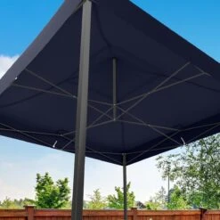 LifeGoods Partytent - 3x3 M - Easy Up - Opvouwbaar - Waterdicht - Draagtas Met Wieltjes - Donkerblauw 15 LifeGoods Partytent - 3x3 M - Easy Up - Opvouwbaar - Waterdicht - Draagtas Met Wieltjes - Donkerblauw -Tuinmeubilair 1200x1200 853
