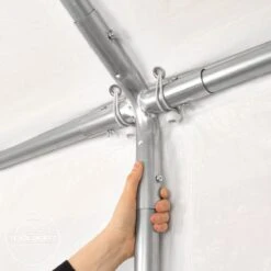 Hoogwaardige Partytent 3x6 M Van 240 G/m² PE Zeil Tuintent Feesttent Waterdicht In Wit -Tuinmeubilair 1200x1200 933