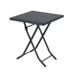 Merkloos 3-delige Bistroset Poly Rattan - Inklapbaar - Balkon Tuinmeubelset - Zwart 11 Merkloos 3-delige Bistroset Poly Rattan - Inklapbaar - Balkon Tuinmeubelset - Zwart -Tuinmeubilair 1200x1200 974