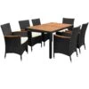 Deuba Polyrattan Tuinset Verona - 6 Stoelen + 1 Tafel Zwart 1 Deuba Polyrattan Tuinset Verona - 6 Stoelen + 1 Tafel Zwart -Tuinmeubilair 1200x1200 977