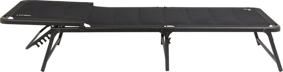 Redwood Abbott Ligbed - Stretcher/ligbedden - Inklapbaar - Zwart 5 Redwood Abbott Ligbed - Stretcher/ligbedden - Inklapbaar - Zwart - Afbeelding 3