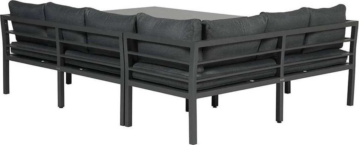Blakes Lounge Diningset - 4 Delig - Donker Grijs 9 Blakes Lounge Diningset - 4 Delig - Donker Grijs - Afbeelding 7