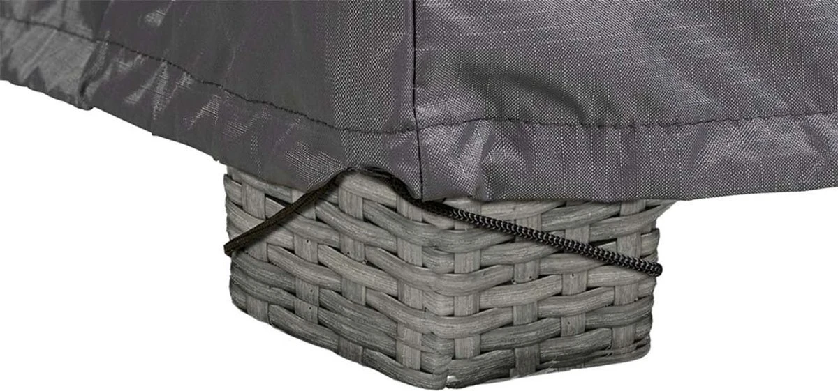 Aerocover Loungesethoes - L-vorm - L 255 X L 255 X B 100 X H 70 Cm 4 Aerocover Loungesethoes - L-vorm - L 255 X L 255 X B 100 X H 70 Cm - Afbeelding 2
