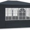 MaxxGarden Partytent - Paviljoen - 3x4m - Incl. Zijwanden - Waterdicht - Antraciet -Tuinmeubilair 1200x679 2
