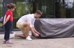 Weersbestendige Beschermhoes Voor Hoekbank | 250/90 X 250/90 X 70 Cm (L-vorm) - Tuinbank / L-Vorm -Waterdicht - Grijs 12 Weersbestendige Beschermhoes Voor Hoekbank | 250/90 X 250/90 X 70 Cm (L-vorm) - Tuinbank / L-Vorm -Waterdicht - Grijs -Tuinmeubilair 1200x772