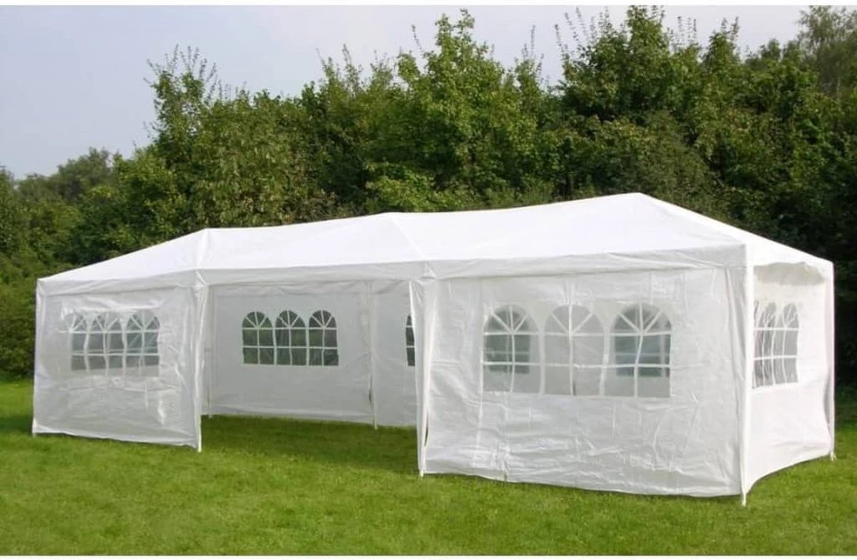 HI XXLDEALS - Partytent 3x9 M - Incl 8 Zijwanden 3 HI XXLDEALS - Partytent 3x9 M - Incl 8 Zijwanden