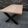 Industriële Douglas Salontafel Met Mat Zwart X-onderstel Voor Binnen En Buiten 1 Industriële Douglas Salontafel Met Mat Zwart X-onderstel Voor Binnen En Buiten -Tuinmeubilair 1200x796 2