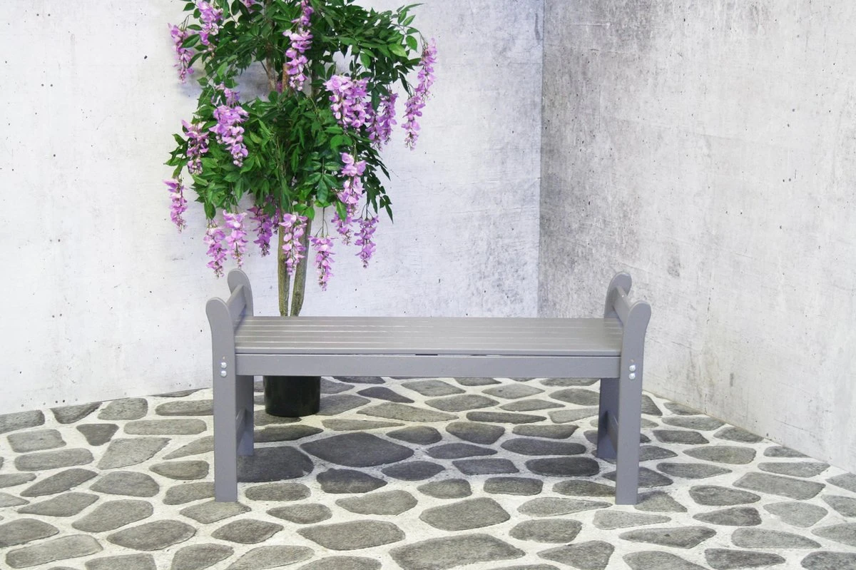 SenS-Line - Grunn Tuinbank Grey 113 Cm - Grijs 4 SenS-Line - Grunn Tuinbank Grey 113 Cm - Grijs - Afbeelding 2