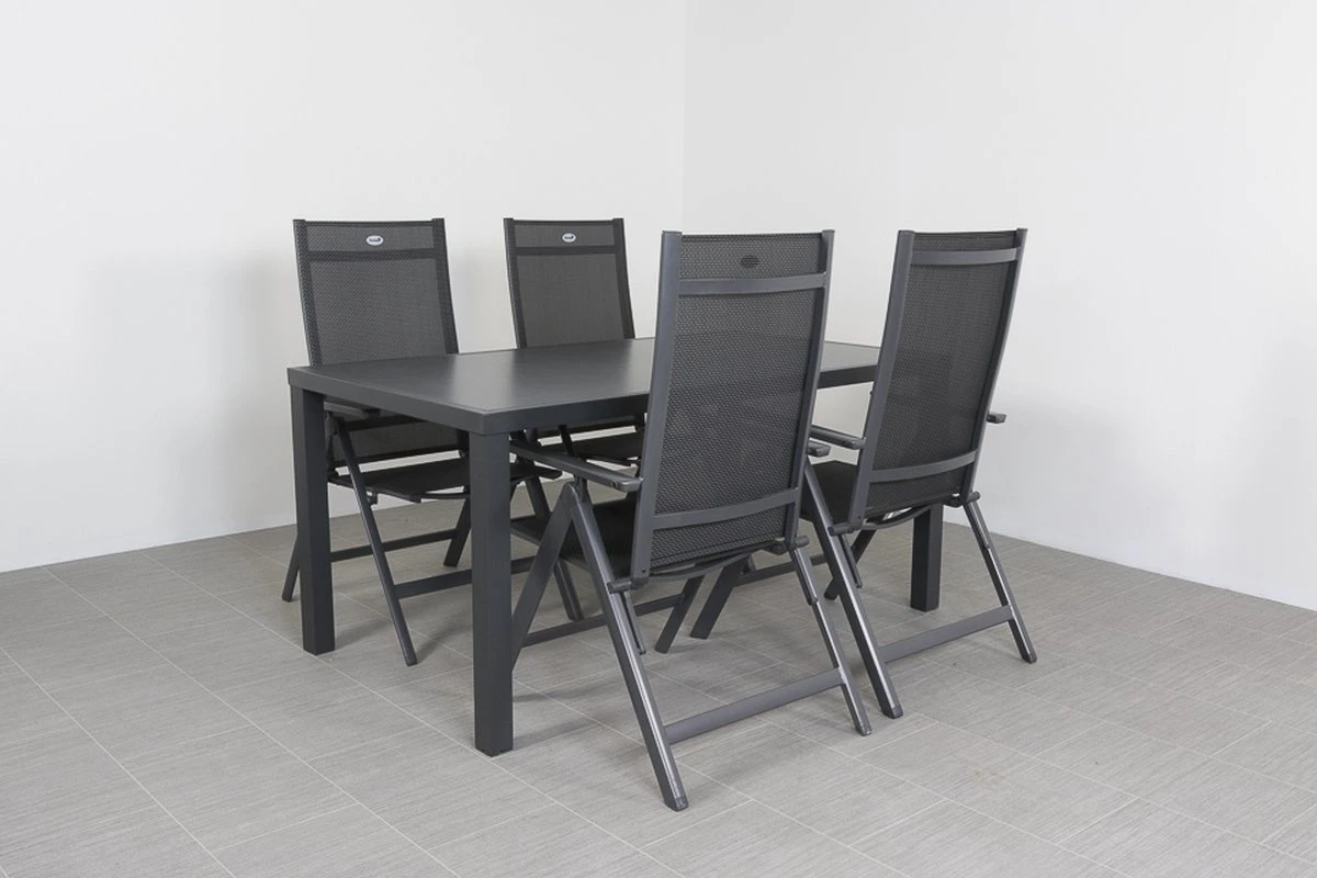Hartman Napoli/Alma 160 Cm. Tuinset - 5-delig Verstelbaar 4 Hartman Napoli/Alma 160 Cm. Tuinset - 5-delig Verstelbaar - Afbeelding 2