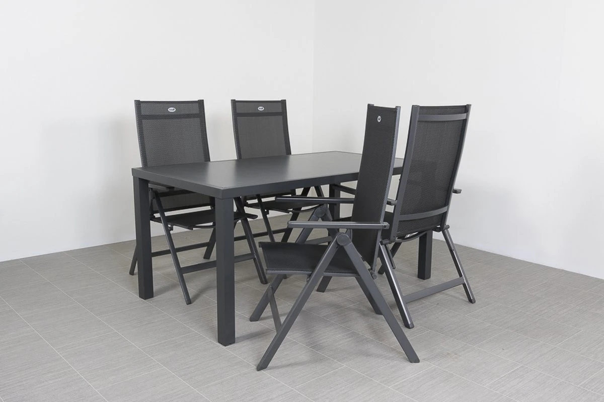Hartman Napoli/Alma 160 Cm. Tuinset - 5-delig Verstelbaar 5 Hartman Napoli/Alma 160 Cm. Tuinset - 5-delig Verstelbaar - Afbeelding 3