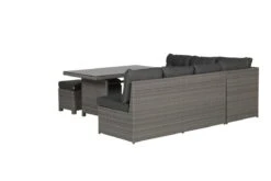 Garden Impressions Lapa Lounge Dining Set 5-delig - Wicker - Grijs -Tuinmeubilair 1200x800 308