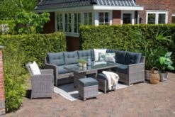 Garden Impressions Blue Bird Dining Loungeset 5-delig - Rechts - Bruin/antraciet 21 Garden Impressions Blue Bird Dining Loungeset 5-delig - Rechts - Bruin/antraciet -Tuinmeubilair 1200x800 350