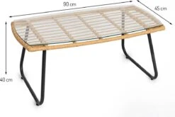 Milton & Oldbrook Tuinset 4-delig Kilsund Naturel -Tuinmeubilair 1200x801 12