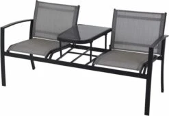 Pro Garden ProGarden Tuinbankje Met Tafel Tweepersoons 11 Pro Garden ProGarden Tuinbankje Met Tafel Tweepersoons -Tuinmeubilair 1200x819