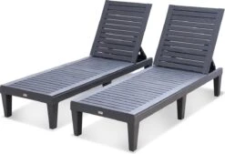 Set Van 2 Ligstoelen, PIA, Ligstoel Met Verschillende Standen, Van Kunststof, Zwart 9 Set Van 2 Ligstoelen, PIA, Ligstoel Met Verschillende Standen, Van Kunststof, Zwart -Tuinmeubilair 1200x820 4