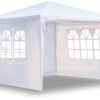 MaxxGarden Partytent - Paviljoen - 3x4m - Incl. Zijwanden - Waterdicht - Wit -Tuinmeubilair 1200x820 6