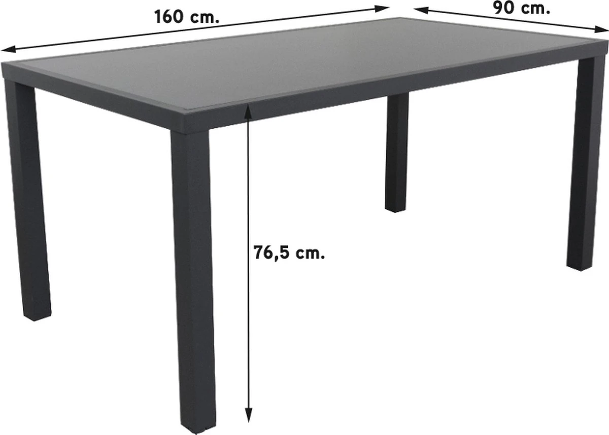 Hartman Napoli/Alma 160 Cm. Tuinset - 5-delig Verstelbaar 12 Hartman Napoli/Alma 160 Cm. Tuinset - 5-delig Verstelbaar - Afbeelding 10