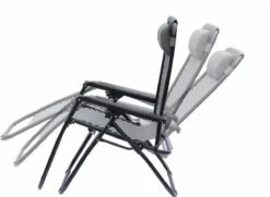 Alice's Garden Campingstoel PATRICK - Set Van 2 - Opvouwbaar - Verstelbaar - Grijs 9 Alice's Garden Campingstoel PATRICK - Set Van 2 - Opvouwbaar - Verstelbaar - Grijs -Tuinmeubilair 1200x877