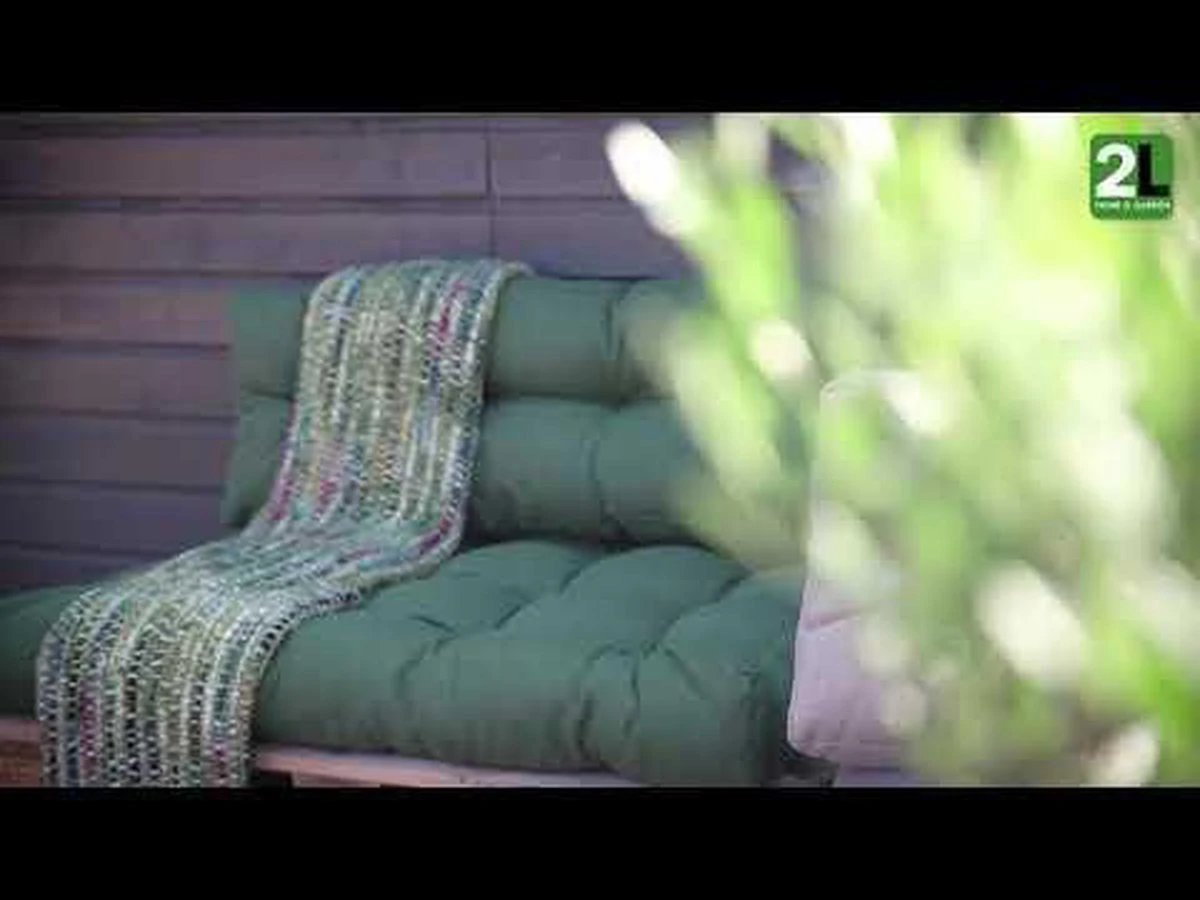 2L Home & Garden Palletkussen Metro Olijf - 120 X 80cm 5 2L Home & Garden Palletkussen Metro Olijf - 120 X 80cm - Afbeelding 3