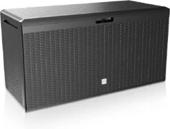 Prosperplast Opbergbox Met Deksel – Waterdicht Wielen 290 L -Antraciet