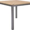 NATERIAL - Tuintafel Vierkant ORIS - 4 Personen - Houten Tafel 90x90 Cm - Aluminium - Met Houten Blad - Eucalyptus 2 NATERIAL - Tuintafel Vierkant ORIS - 4 Personen - Houten Tafel 90x90 Cm - Aluminium - Met Houten Blad - Eucalyptus -Tuinmeubilair 1200x945