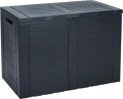 Parya Garden- Opbergbox Kussenbox - Tuinkist 170 Liter - Grijs- 75 X 44 X 53 Cm
