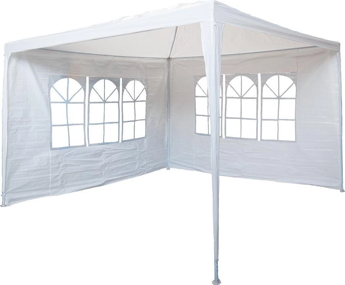 Garden Royal Partytent - 2 Zijwanden - 3 X 3 M - Wit 3 Garden Royal Partytent - 2 Zijwanden - 3 X 3 M - Wit