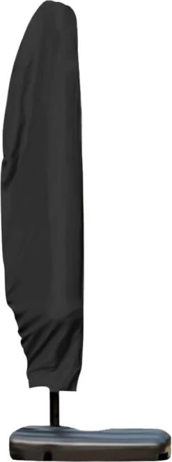 Parasolhoes Voor Zweefparasol - 265 Cm - Zwart - Waterbestendige Hoes Voor Parasol - Parasolhoes Staande Parasol Met Rits